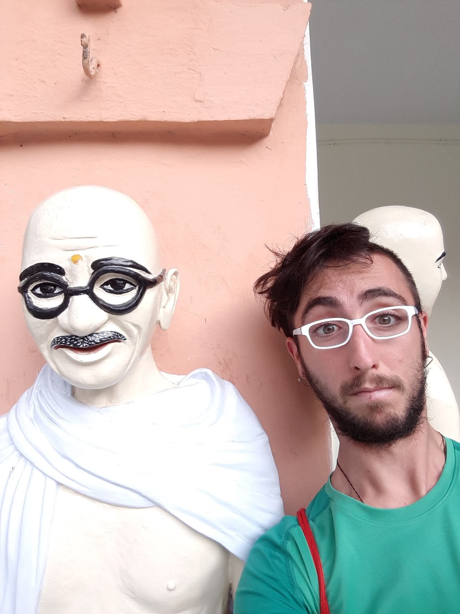 Con il suo maestro