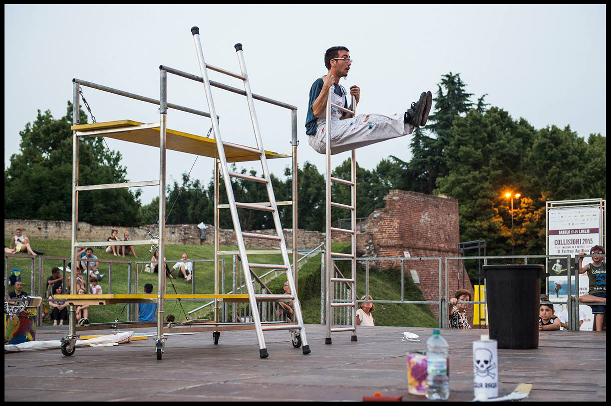 iPaint, palco all’aperto